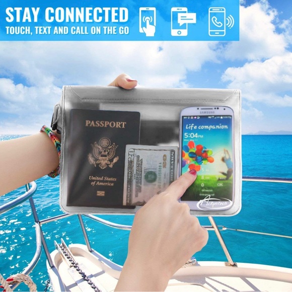 Cruise Accessory Waterproof Pouch with Waist Strap Waist Pack - Picture 6 of 12